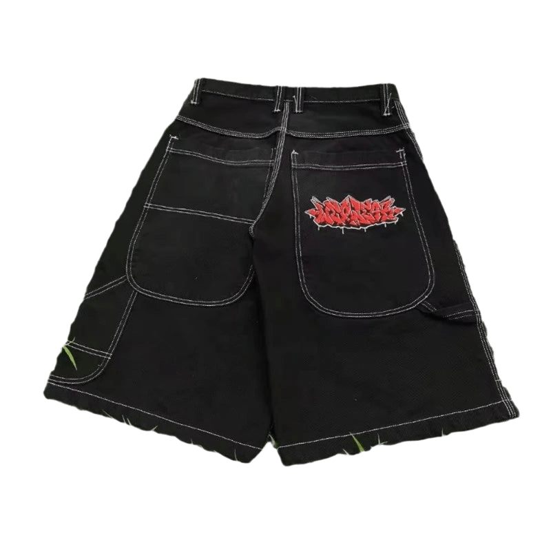 Jorts with UNISEX print