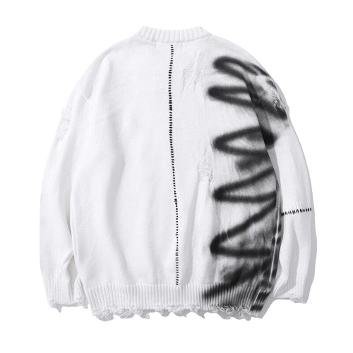 Sweter graffiti UNISEX