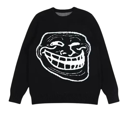 Sweter z nadrukiem UNISEX