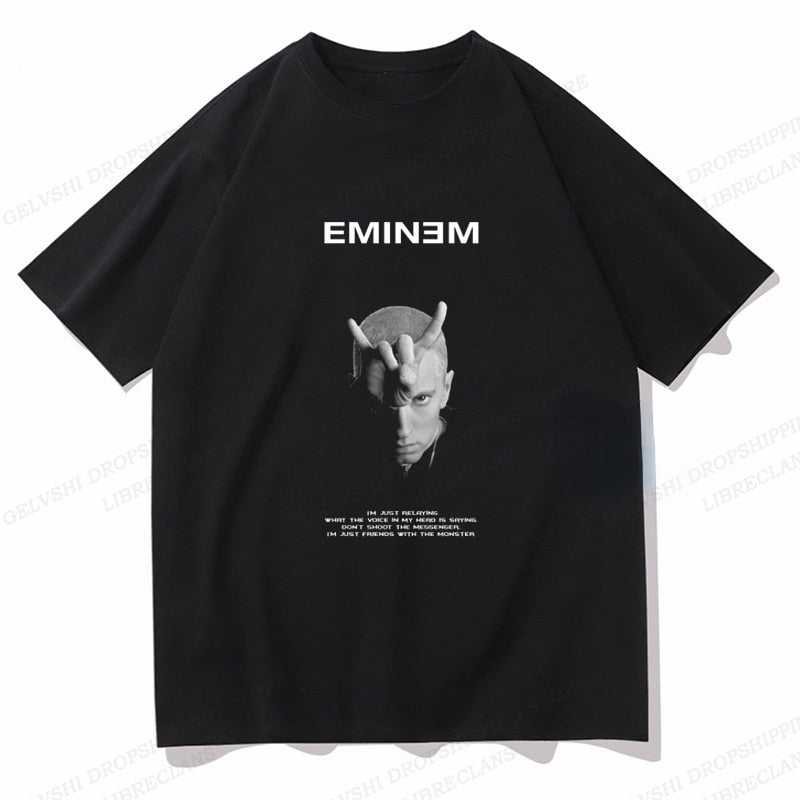 Bravado T-Shirt Uomo Eminem 'Recovery' | 100% Cotone | Maglietta Ufficiale Rapper