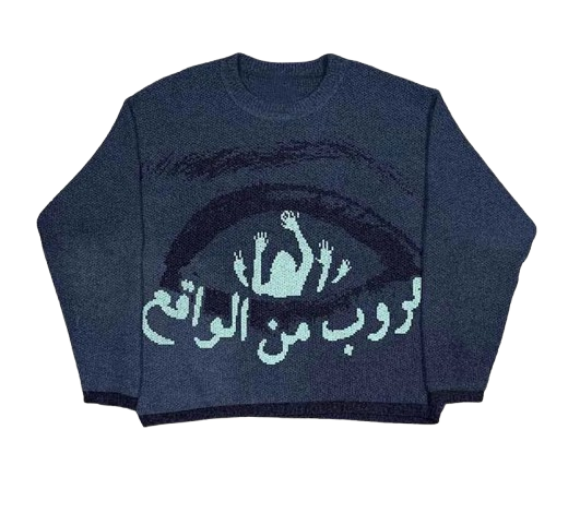 Sweter z nadrukiem UNISEX