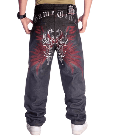 Printed trousers