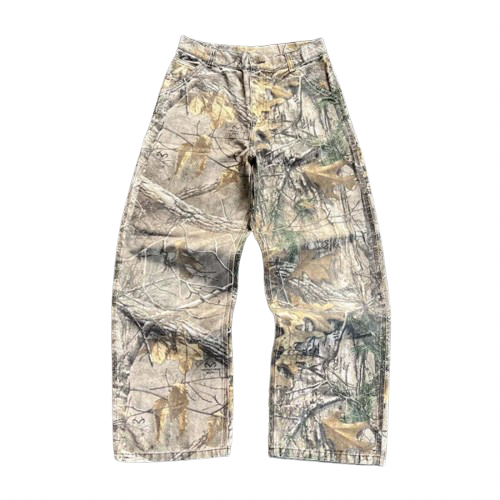 Jeansy ze wzorem UNISEX