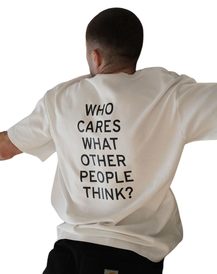 WHO CARES T-shirt UNISEX 