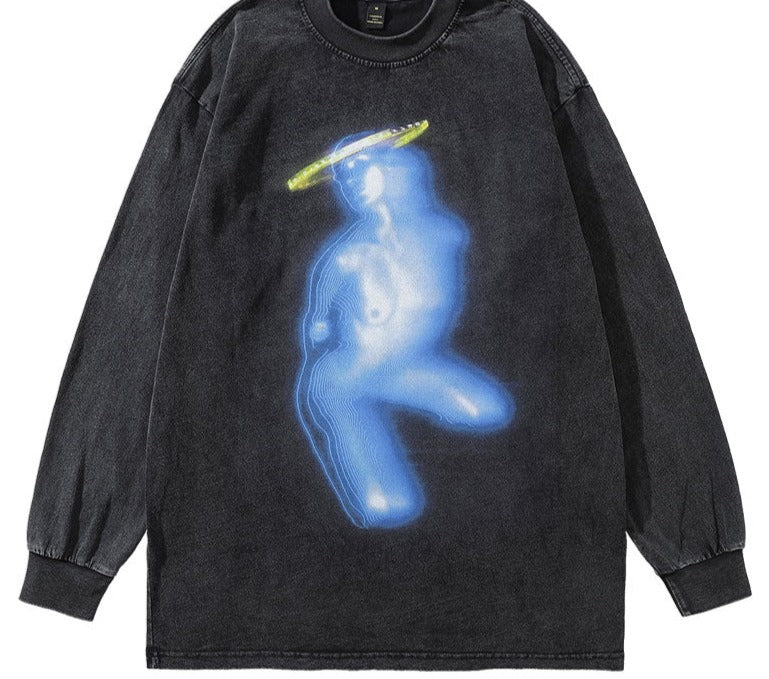 Sweatshirt with a picture